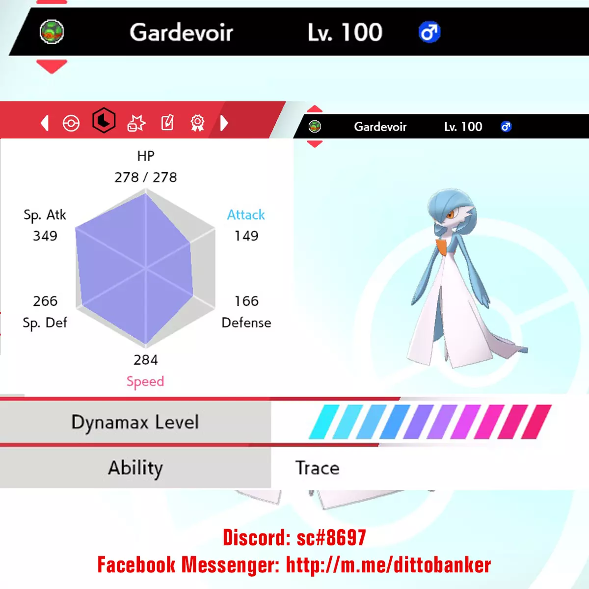 Pokemon Sword and Shield Gardevoir