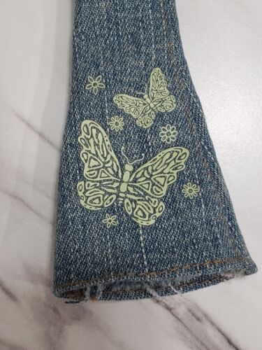 Shoppin Mall Style Fashion Pack Bratz Girlz Doll Pants Jeans Butterfly Flare y2k - Picture 2 of 3