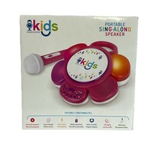 Singing Machine SMK963PP Portable Sing Along Speaker with Pre-Recorded Songs ...