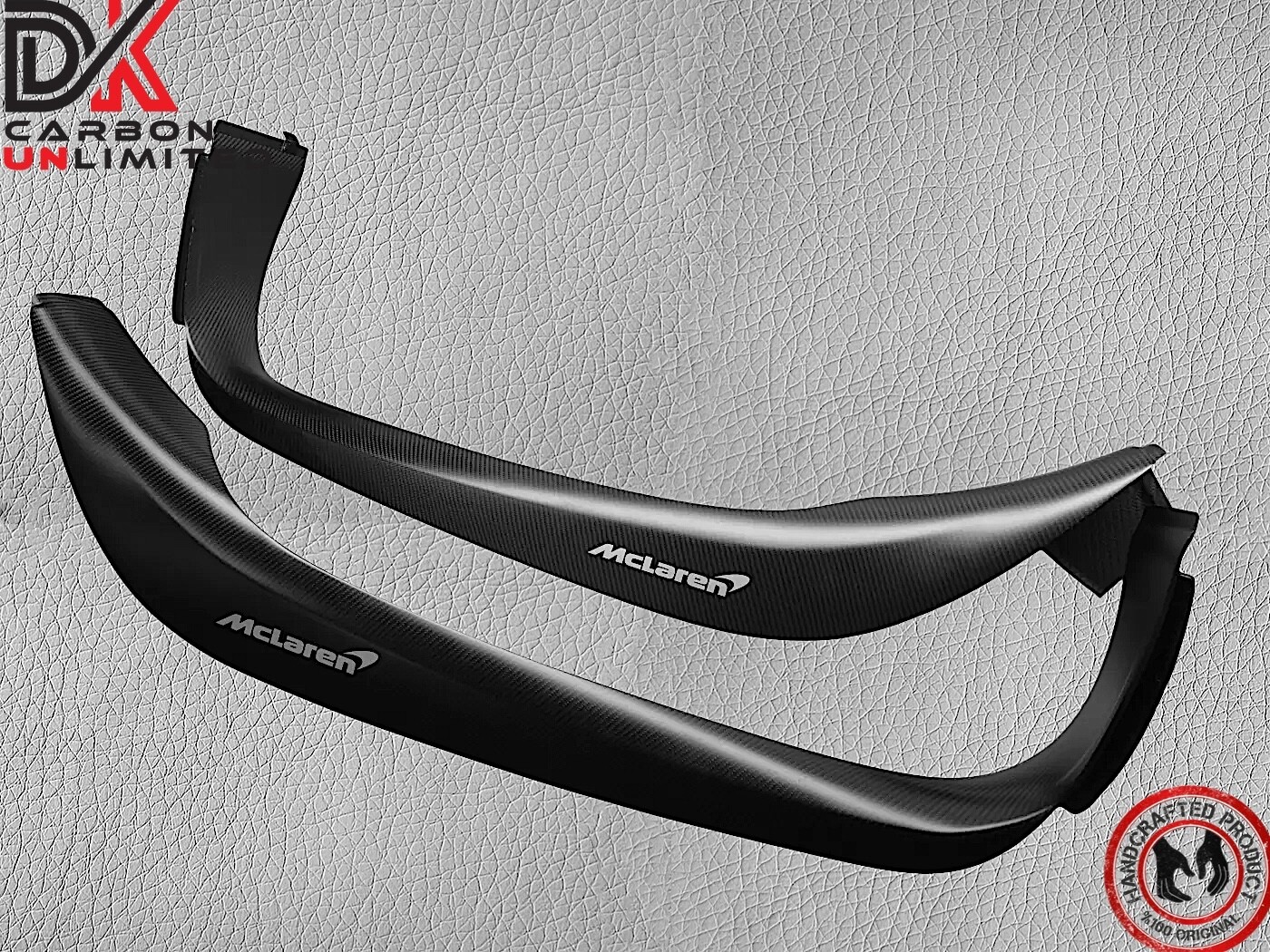 McLaren Artura MSO OEM Interior Satin Matt Carbon Door Sills Tread Plates Covers