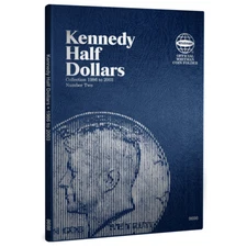 Kennedy Half Dollars #2: 1986-2003 - Official Whitman Coin Folder