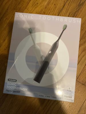 Sodentist Sonic Toothbrush rechargeable 2 Pack 5 modes