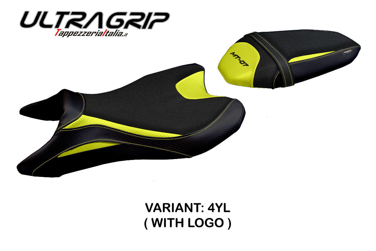 Yamaha MT07 FZ07 2018-2022 2023 2024 Seat Cover Tappezzeria Ultragrip Yellow