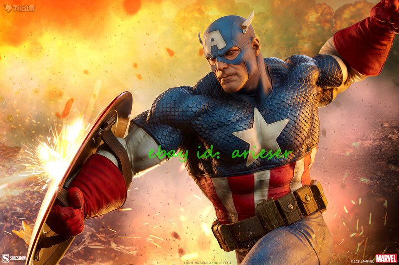 Bucky as CAPTAIN AMERICA Premium Format figure~Sideshow~Winter Soldier
