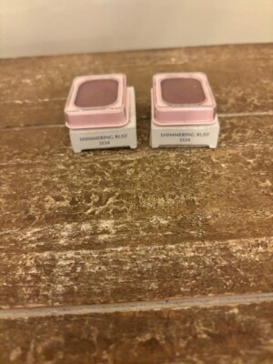 Lot of 2 Mary Kay Powder Perfect Eye Color Shimmering Rust 3524 New in Box