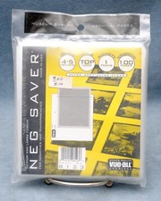 UNCOMMON VUE-ALL 8123 ARCHIVAL SINGLE 4x5 NEGATIVE SAVER SLEEVES, 100 PAGES