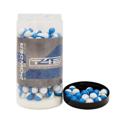 Umarex T4E .68 Cal Powder Balls 250 Count Jar Blue/White NEW FREE SHIPPING