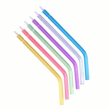 500 OneMed Disposable Dental 3-Way Air Water Syringe  Spray Tips Triple Nozzles