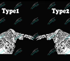 Custom Alien Car Decal; Alien Vinyl High Quality Decal Both Sides; Villains 