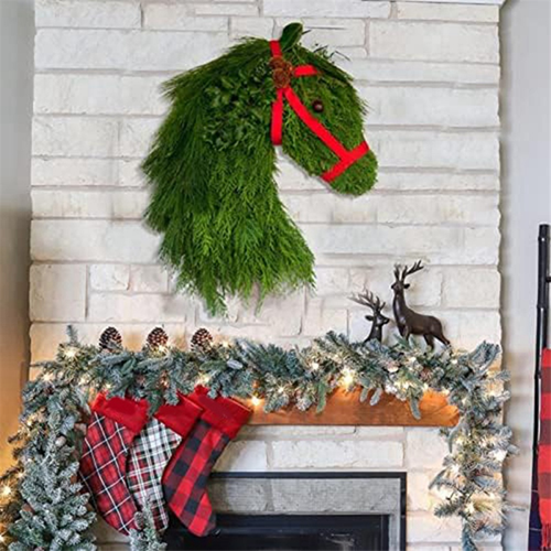 Horse Wreaths for Front Door Beautiful Christmas Horse Christmas9322 - Picture 5 of 10