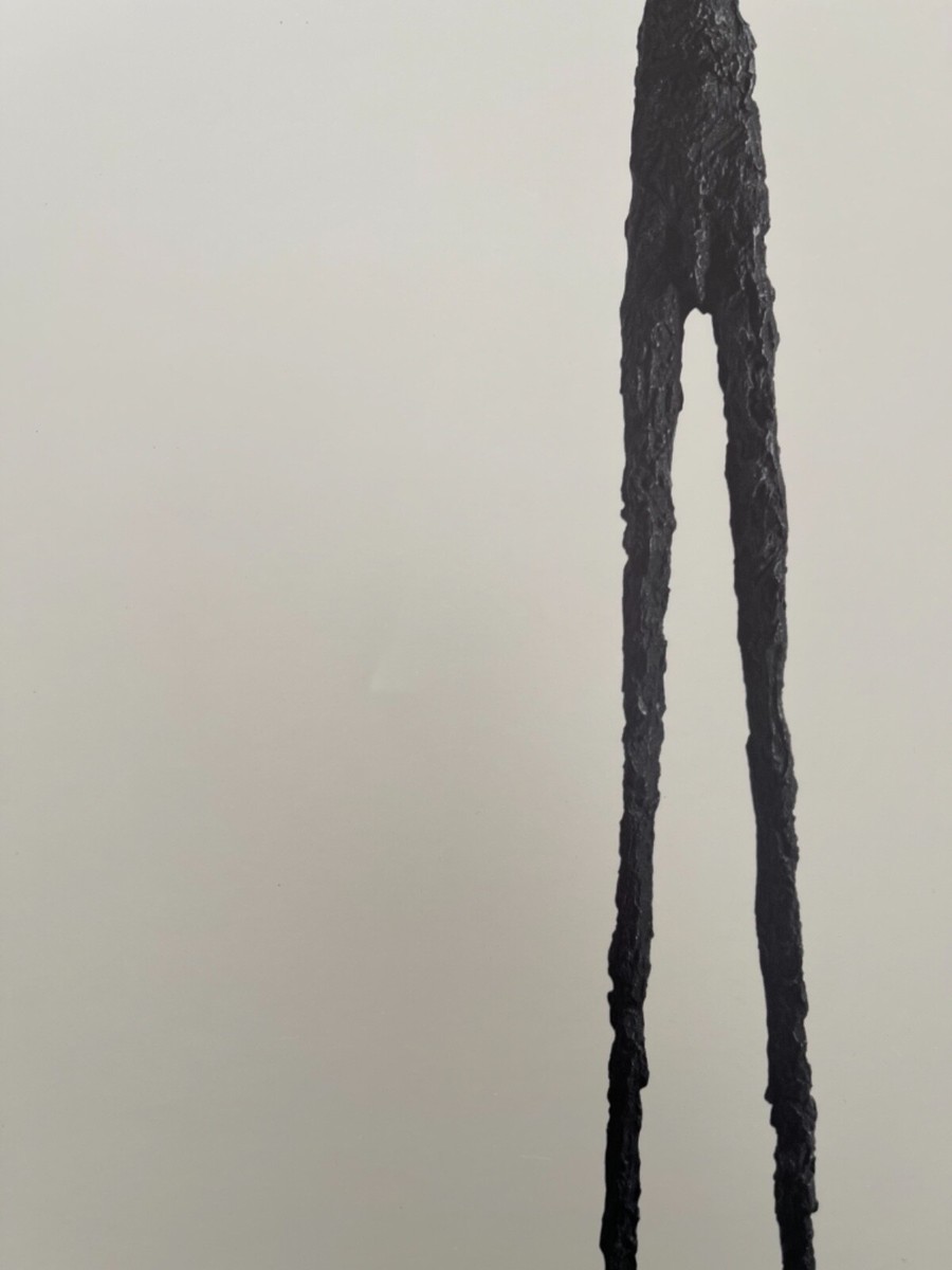 ALBERTO GIACOMETTI,MAN POINTING, EXHIBITION PRINT 1989 TATE