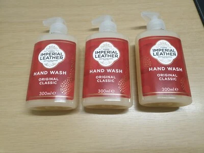 Imperial Leather Original Classic Hand Wash Soap 3 x 300ml JUST £9.39 FREE POST