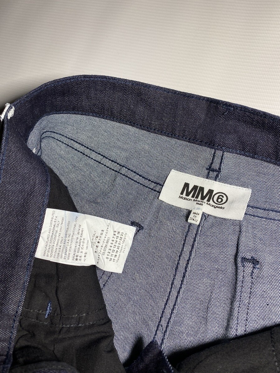 Maison Martin Margiela MM6 Coated Denim Jeans 42 made in