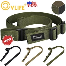 2 Point Rifle Gun Sling Adjustable 1.25" Wide Webbing Fast-Loop For Outdoors USA