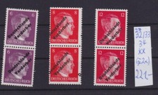 157060 Lokalausgabe Mei&szlig;en postfrisch ** Mi 32-34 Paare Wert 221 EUR