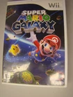 2007 Super Mario Galaxy Nintendo Wii Video Game Complete w/ Manual
