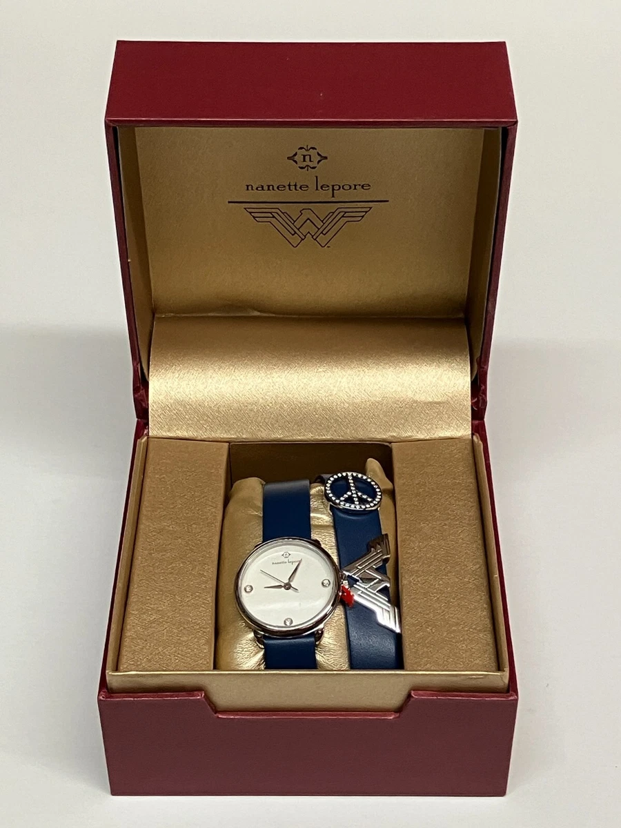 ✨ Nanette Lepore Gold & White Women’s Watch – Wonder Woman Edition ✨ ✨ Nanette Lepore Gold & White Women main image 2