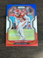 Frank Clark 2020 Panini Prizm #126 Red White & Blue - Kansas City Chiefs 