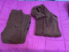 tuta nike air completa unisex marrone/bordeaux tg m originale e come nuova