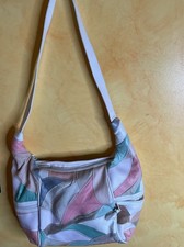 1980S Patchwork, Leather Eclectic Boho Shoulder Bag Classic 80  s Colors