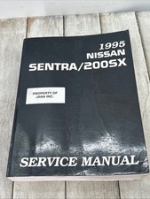 Nissan Sentra 200SX B14 1995 serie original manual de servicio de taller de reparación de fábrica