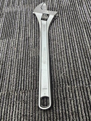 Wright Tool 9AC15 Adjustable Wrench Maximum Capacity 1-11/16 Inch Chrome 15 Inch