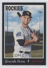 2019 Topps Heritage Black /50 Gerardo Parra #248 8t7