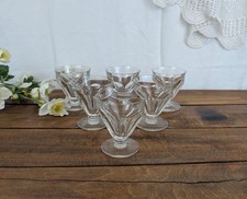 6 Verres à vin blanc Baccarat Talleyrand