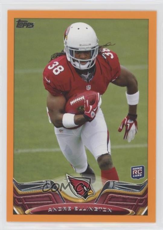 2013 Topps Orange 60/82 Andre Ellington #37 Rookie RC 8d2