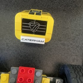LEGO Ideas: Caterham Seven 620R (21307) - Not Complete - As Is. Estes Yellow Etc