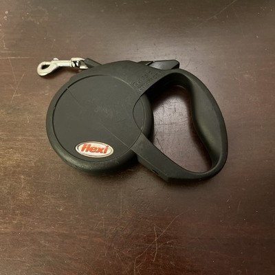 Flexi Classic Compact Black Retractable Dog Leash 16 Ft 44 lb Made Germany