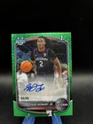 2025-26 Bowman #CPA-SD Silas Demary Jr. Chrome Prospect Autographs Green Mojo /9