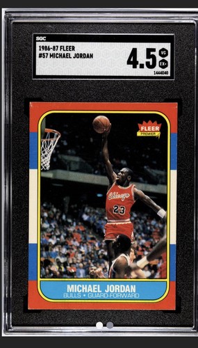 1986-87 Fleer - Michael Jordan #57 (RC)