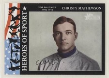 2009 Topps Heritage American Heroes Edition of Sports Christy Mathewson HOF 9kf