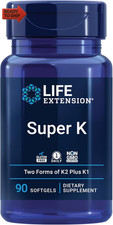 Super K, Vitamin K1, Vitamin K2 Mk-7, Vitamin K2 Mk-4, Vitamin C, Bone/Heart/Ar