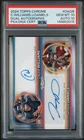 2024 Topps Chrome Caleb Williams Jayden Daniels Dual Auto #DA-QB PSA 10/10 Gem