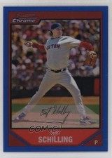 2007 Bowman Chrome Blue Refractor /150 Curt Schilling #134 0v0