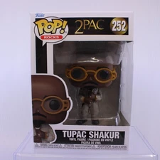 F3 Funko Pop Rocks TUPAC SHAKUR 2Pac Vinyl Figure 252