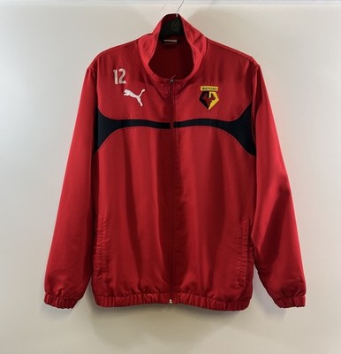 Watford Player Issue Track Fußball Jacke 2012/13 Erwachsene Large Puma H526