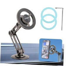 Universal 360  Pro Magnetic Car Phone Holder, Alloy Folding Magsafe Car Mount