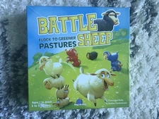 Battle Sheep Board Game Complete Set Pristine Condition