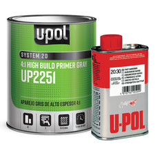 U-pol 2k Gray High-build Urethane Primer 2251 2307 Fast Hardener Kit 1 Liter U-pol 2k Gray High-build Urethane Primer 2251 2307 Fast Hardener Kit 1 Liter