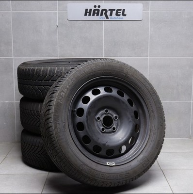 VW T-Cross Winterräder 195/60 R16 89H 6J ET35 Stahlfelge Semperit