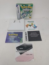 Pokemon Emerald Box, Tray, Inserts Only, Game Boy Advance GBA, No Manual or Game