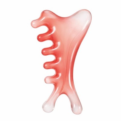 Jxiwfvl Gua Sha Tool 4-in-1 Guasha for Body Face Head Tension Pink