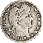 1910-P Barber Quarter