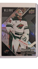 2024-25 ALLURE Hockey Black Rainbow ROOKIE  Jesper Wallstedt RC #111