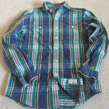 Vintage Polo Ralph Lauren PRL Outfitter Shirt Mens Medium Multicolor Flannel