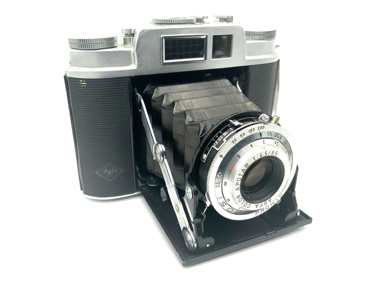 Lot De 2 Appareils Photo Argentiques Vintage - Agfa Solette Et Kodak Instamatic 33