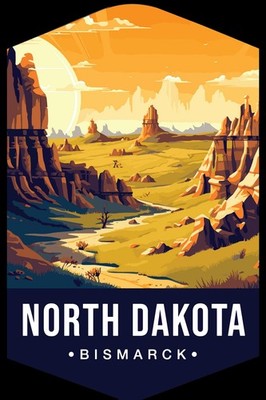 Personalized North Dakota State Art Mouse Pad Mousepad Art Painting Custom Made